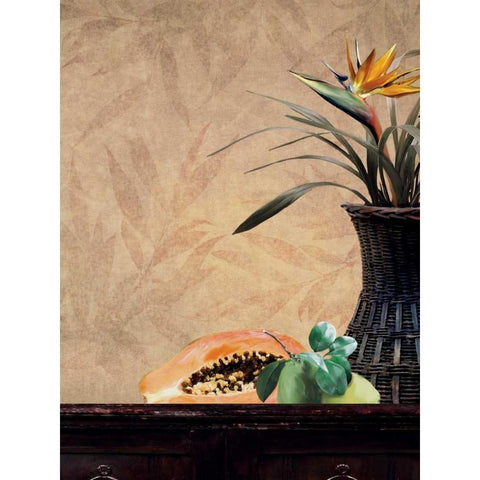 Plantation II White Modern Wood Framed Art Print by Venter, Tandi
