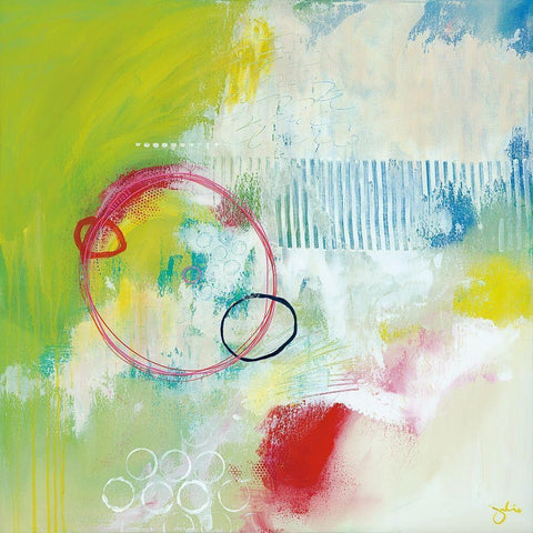 Undone Black Ornate Wood Framed Art Print with Double Matting by Hawkins, Julie