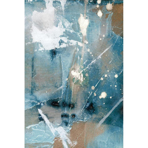 Fully White Modern Wood Framed Art Print by Fontaine, Stephane