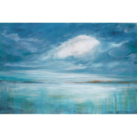 Natures Wisdom Black Modern Wood Framed Art Print with Double Matting by Parker, Karen Lorena