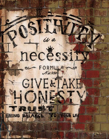 Positivity Black Ornate Wood Framed Art Print with Double Matting by Sanchez, Luis