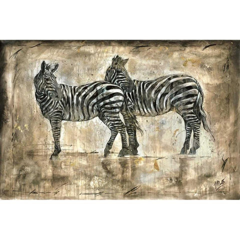 Affection White Modern Wood Framed Art Print by Wiley, Marta G.