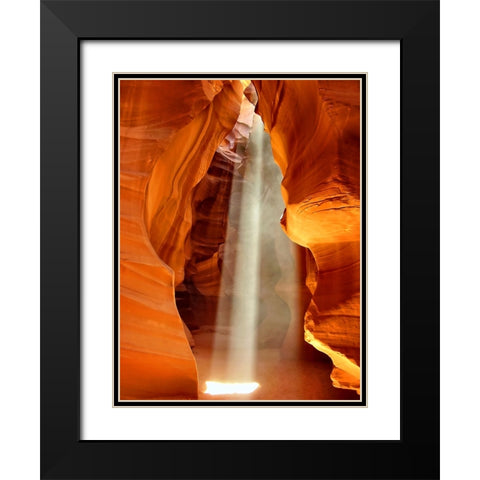 Antelope Canyon 5 Black Modern Wood Framed Art Print with Double Matting by Lee, Rachel