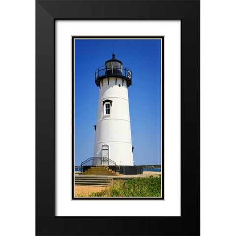 Beach 17 Black Modern Wood Framed Art Print with Double Matting by Lee, Rachel