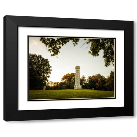 Chickamauga 13 Black Modern Wood Framed Art Print with Double Matting by Lee, Rachel