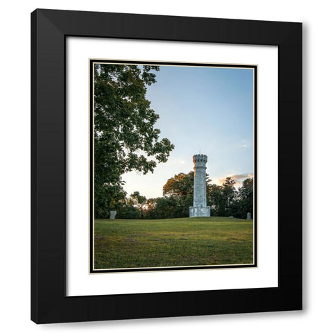 Chickamauga 5 Black Modern Wood Framed Art Print with Double Matting by Lee, Rachel