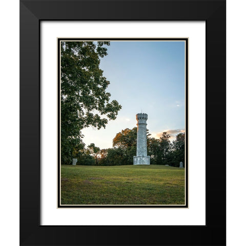 Chickamauga 5 Black Modern Wood Framed Art Print with Double Matting by Lee, Rachel