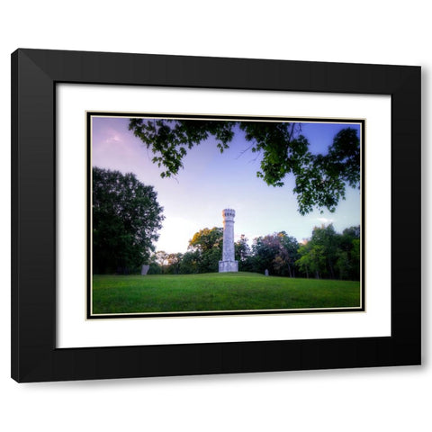 Chickamauga 6 Black Modern Wood Framed Art Print with Double Matting by Lee, Rachel