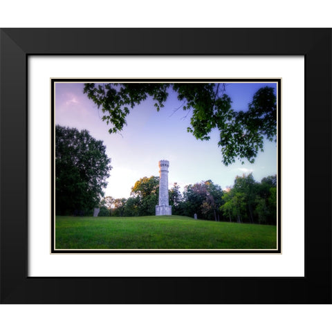 Chickamauga 6 Black Modern Wood Framed Art Print with Double Matting by Lee, Rachel