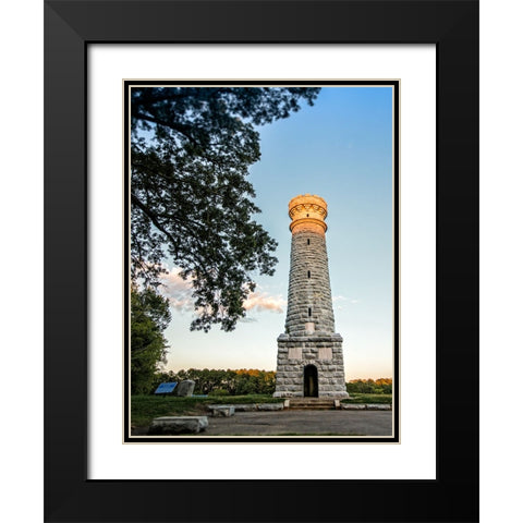 Chickamauga 8 Black Modern Wood Framed Art Print with Double Matting by Lee, Rachel