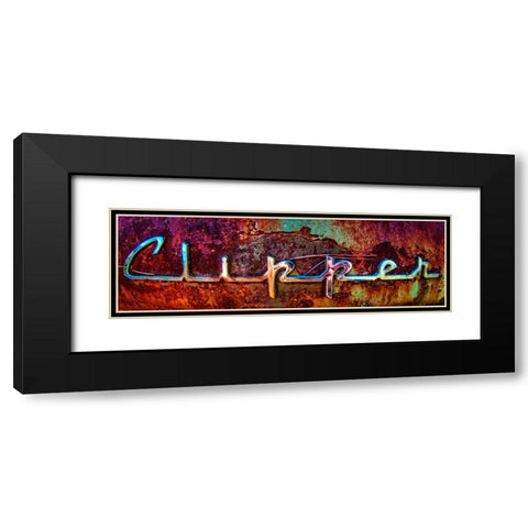 Clipper Black Modern Wood Framed Art Print with Double Matting by Lee, Rachel