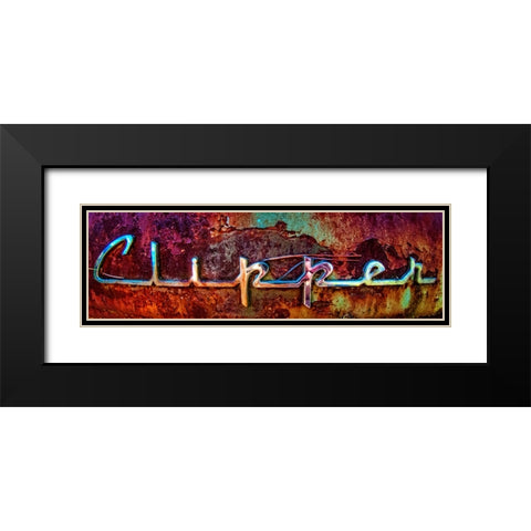 Clipper Black Modern Wood Framed Art Print with Double Matting by Lee, Rachel