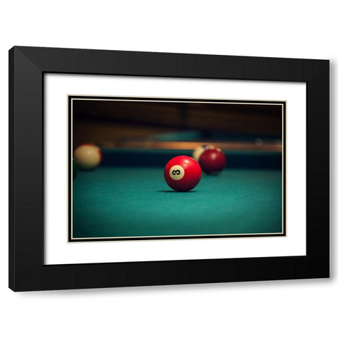 Games 3 Black Modern Wood Framed Art Print with Double Matting by Lee, Rachel