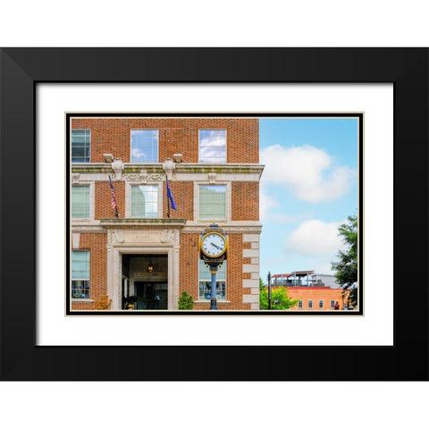 Liberty 1905 Black Modern Wood Framed Art Print with Double Matting by Malone, Will