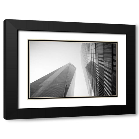 Just Look Up Black Modern Wood Framed Art Print with Double Matting by Malone, Will