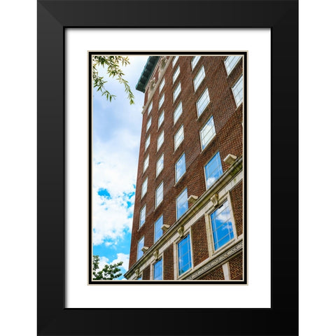 Sky Windows Vertical Black Modern Wood Framed Art Print with Double Matting by Malone, Will
