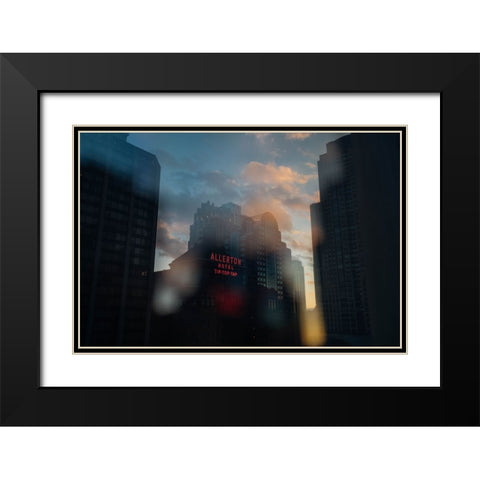 Tip Top Tap Black Modern Wood Framed Art Print with Double Matting by Malone, Will