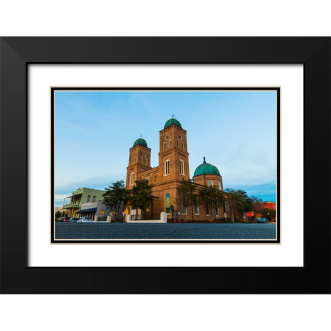 Minor Basilica 2 Black Modern Wood Framed Art Print with Double Matting by Malone, Will