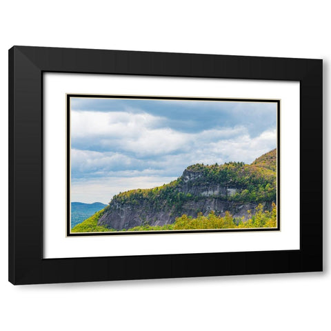 Ridge 2 Black Modern Wood Framed Art Print with Double Matting by Malone, Will