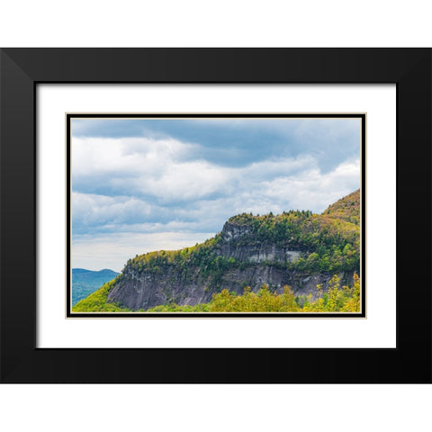 Ridge 2 Black Modern Wood Framed Art Print with Double Matting by Malone, Will