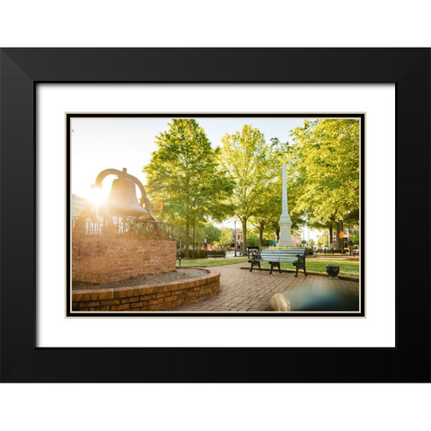 Abbeville Spring 2 Black Modern Wood Framed Art Print with Double Matting by Malone, Will