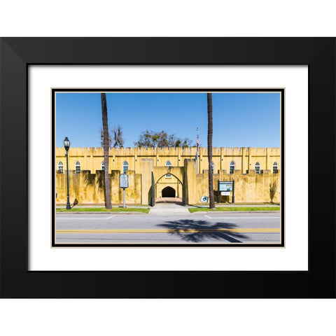 Arsenal 2 Black Modern Wood Framed Art Print with Double Matting by Malone, Will