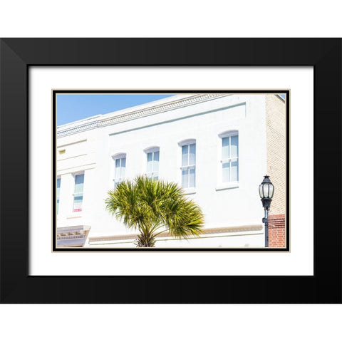 Downtown Beaufort 3 Black Modern Wood Framed Art Print with Double Matting by Malone, Will