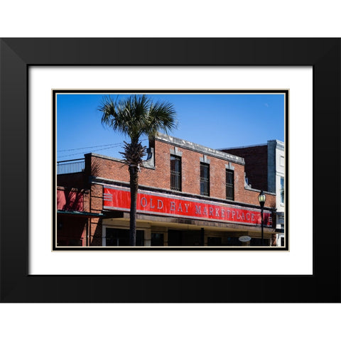 Old Bay Marketplace Black Modern Wood Framed Art Print with Double Matting by Malone, Will