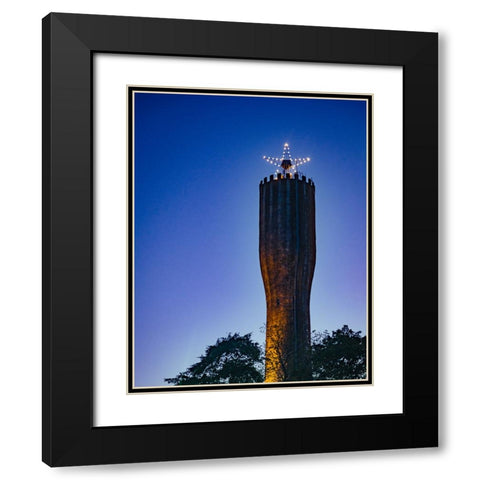 Belton Strong Black Modern Wood Framed Art Print with Double Matting by Malone, Will