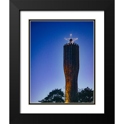 Belton Strong Black Modern Wood Framed Art Print with Double Matting by Malone, Will