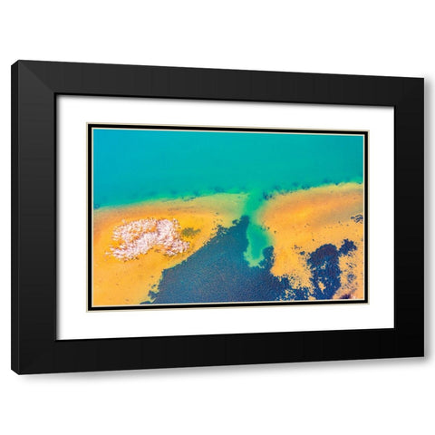 Savannah 4 Black Modern Wood Framed Art Print with Double Matting by Malone, Will