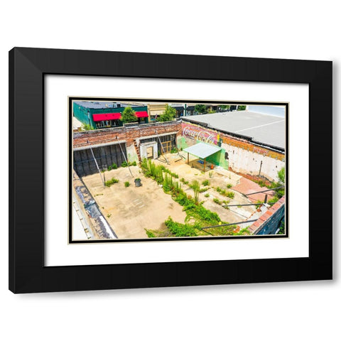 Easter Egg 3 Black Modern Wood Framed Art Print with Double Matting by Malone, Will