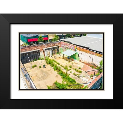 Easter Egg 3 Black Modern Wood Framed Art Print with Double Matting by Malone, Will