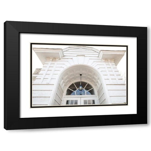 Pelzer Gym 5 Black Modern Wood Framed Art Print with Double Matting by Malone, Will