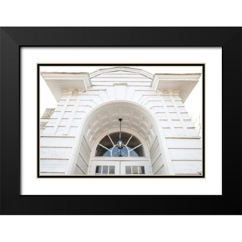 Pelzer Gym 5 Black Modern Wood Framed Art Print with Double Matting by Malone, Will