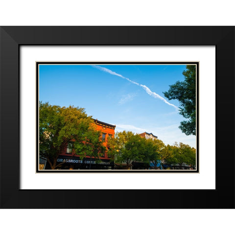 Thomasville Morning 2 Black Modern Wood Framed Art Print with Double Matting by Malone, Will