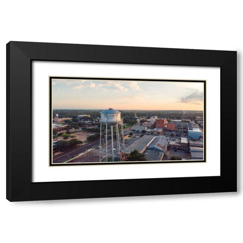 Thomasville Pano Black Modern Wood Framed Art Print with Double Matting by Malone, Will