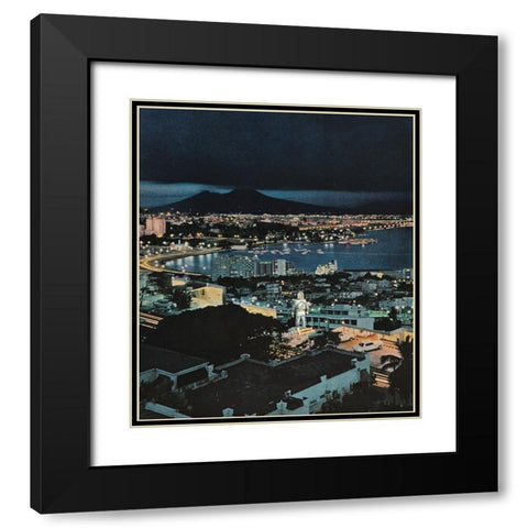 Prototype Black Modern Wood Framed Art Print with Double Matting by Wonder, Howie