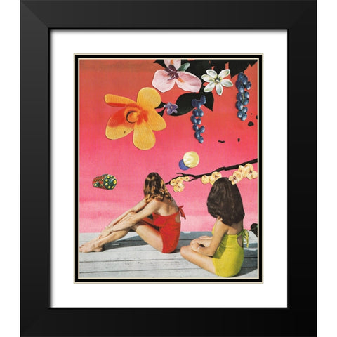 Untitled - Fantasy Black Modern Wood Framed Art Print with Double Matting by Wonder, Howie