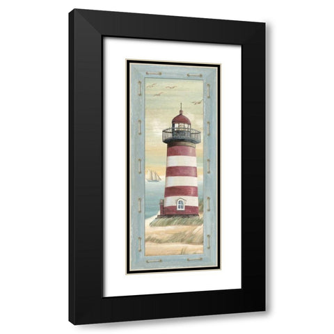 First Light I Black Modern Wood Framed Art Print with Double Matting by Audrey, Charlene