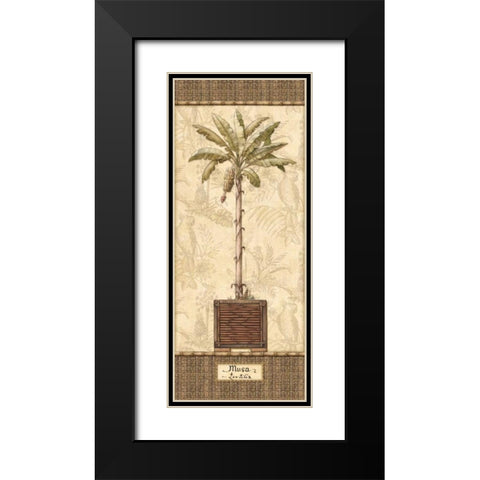 Botanical Palm IV Black Modern Wood Framed Art Print with Double Matting by Audrey, Charlene