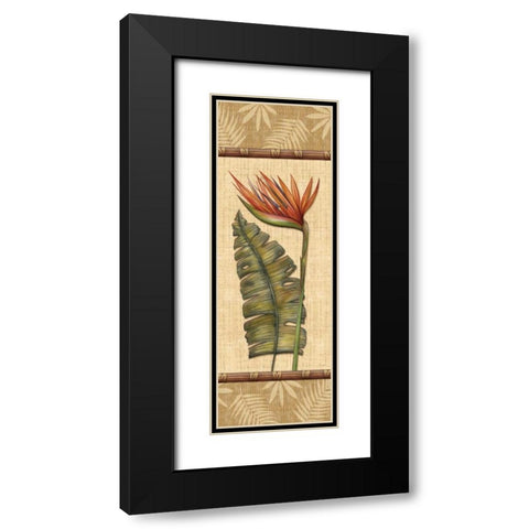 Paradisio Bouquet I Black Modern Wood Framed Art Print with Double Matting by Audrey, Charlene