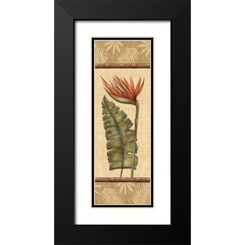 Paradisio Bouquet I Black Modern Wood Framed Art Print with Double Matting by Audrey, Charlene