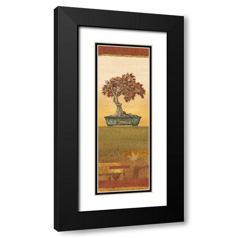 Bonsai IV Black Modern Wood Framed Art Print with Double Matting by Audrey, Charlene