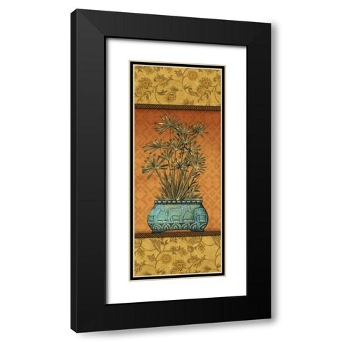 Tropical Plants IV Black Modern Wood Framed Art Print with Double Matting by Audrey, Charlene