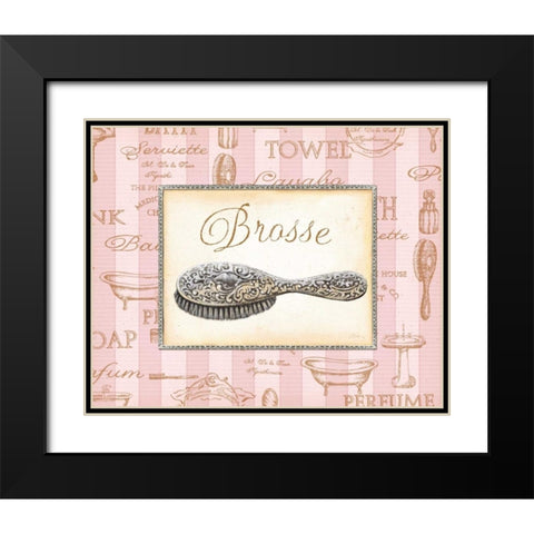 Beaute Feminine II Black Modern Wood Framed Art Print with Double Matting by Audrey, Charlene