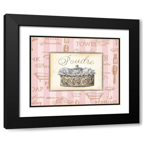 Beaute Feminine IV Black Modern Wood Framed Art Print with Double Matting by Audrey, Charlene