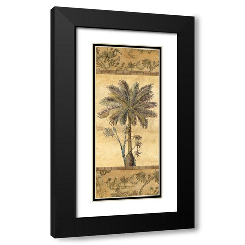 Palmiers IV Black Modern Wood Framed Art Print with Double Matting by Audrey, Charlene