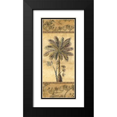 Palmiers IV Black Modern Wood Framed Art Print with Double Matting by Audrey, Charlene