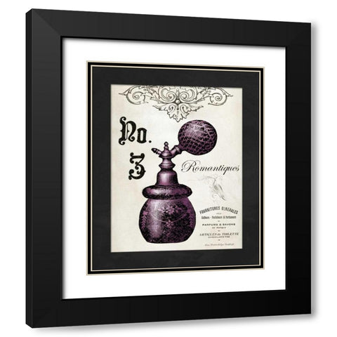 French Perfume 3 Black Modern Wood Framed Art Print with Double Matting by Babbit, Gwendolyn
